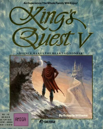 King's Quest V - Absence Makes the Heart Go Yonder_Disk0 box cover front